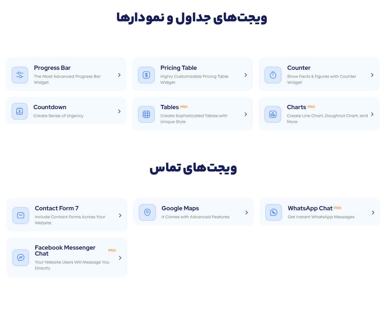 افزونه Premium Addons pro در سایت المنتور